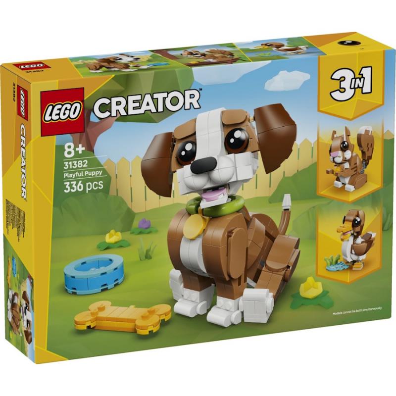 LEGO® Creator 3-in-1 - Aranyos állatok: Játékos kiskutya | #31382