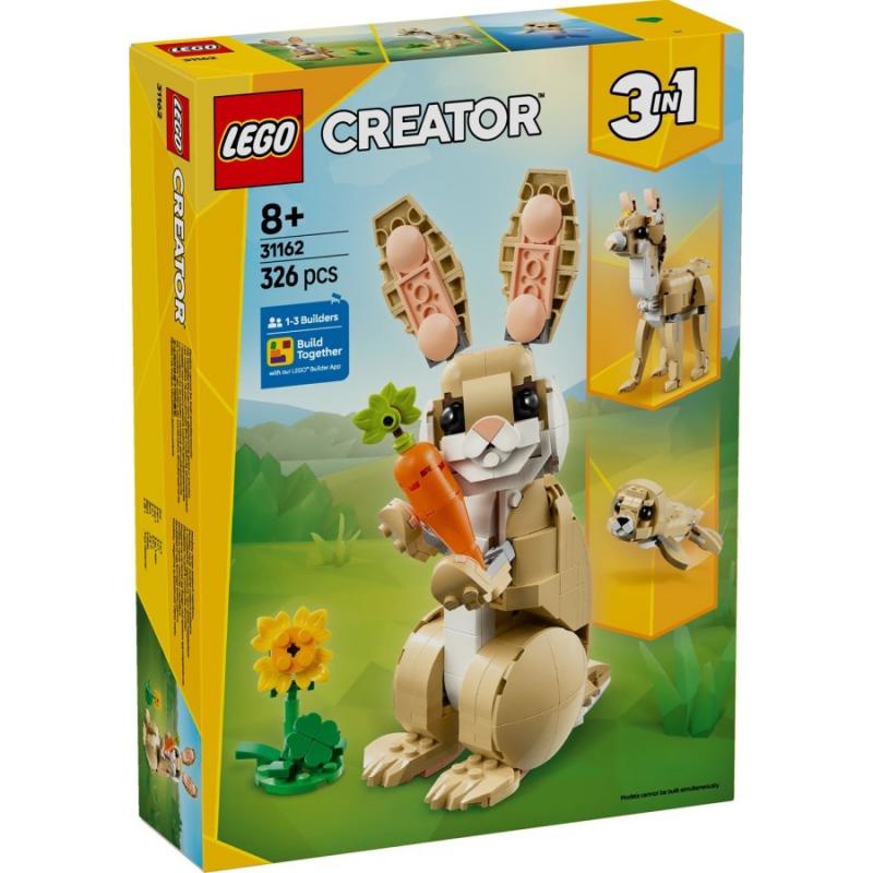 LEGO® Creator 3-in-1 - Aranyos nyuszi | #31162
