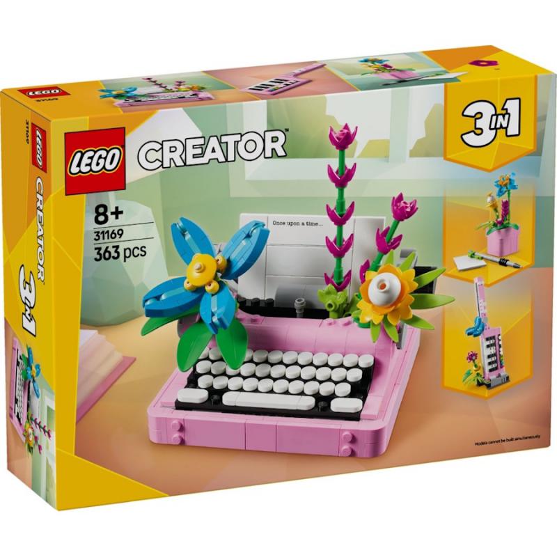 LEGO® Creator 3-in-1 - Írógép virágokkal | #31169