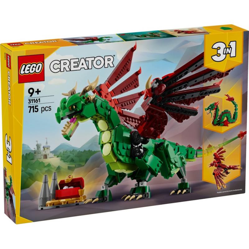 LEGO® Creator 3-in-1 - Középkori sárkány | #31161