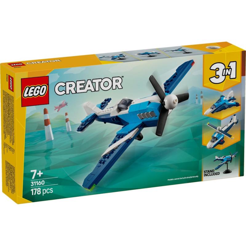 LEGO® Creator 3-in-1 - Repülőgép: Versenyrepülőgép | #31160