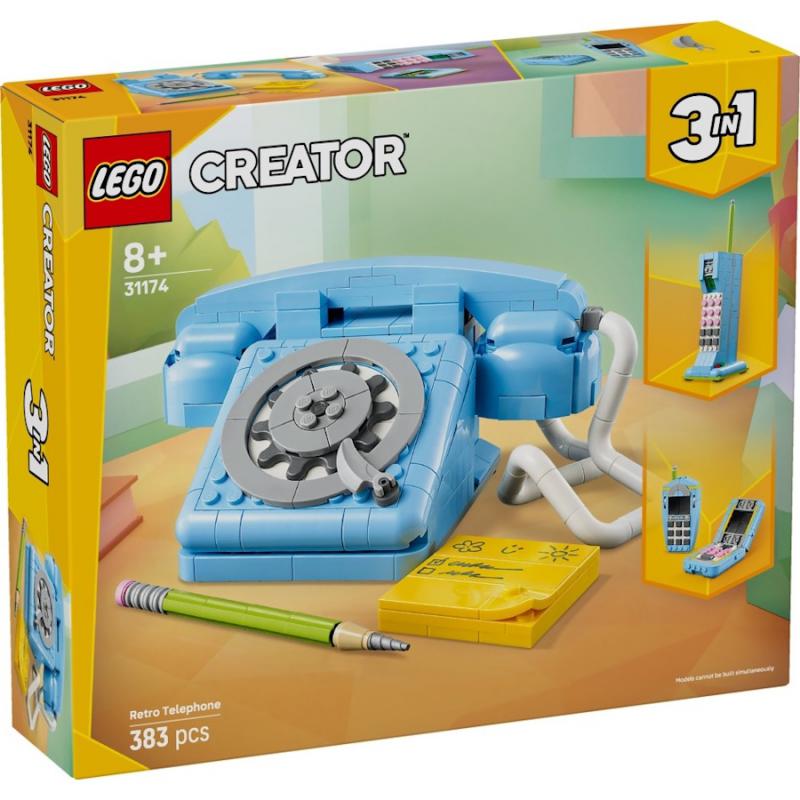 LEGO® Creator 3-in-1 - Retró telefon | #31174