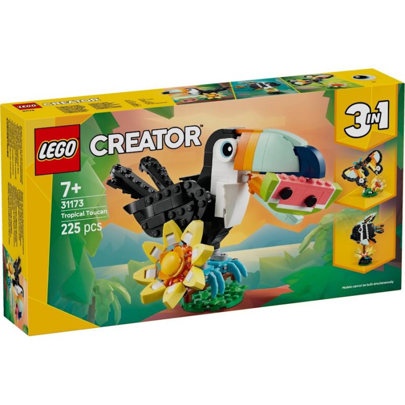 LEGO® Creator 3-in-1 - Vadállatok: Trópusi tukán | #31173