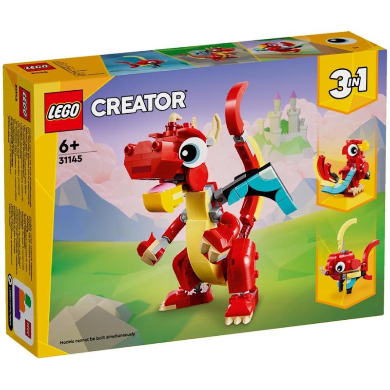 LEGO® Creator 3-in-1 - Vörös sárkány | #31145