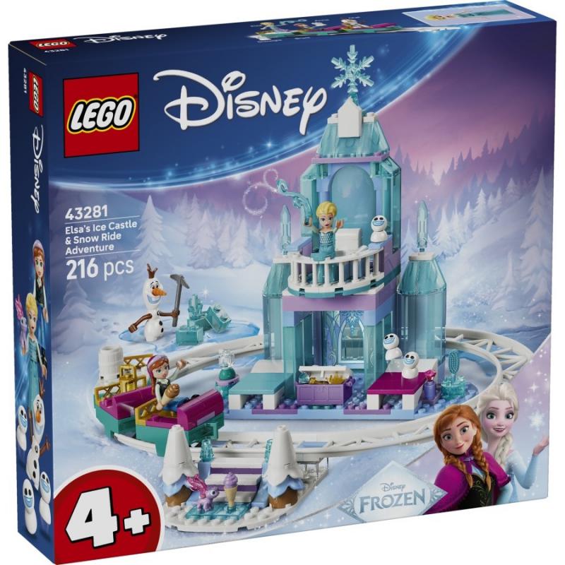 LEGO® Disney™ - Elsa jégkastélya és szánkós kalandjai | #43281
