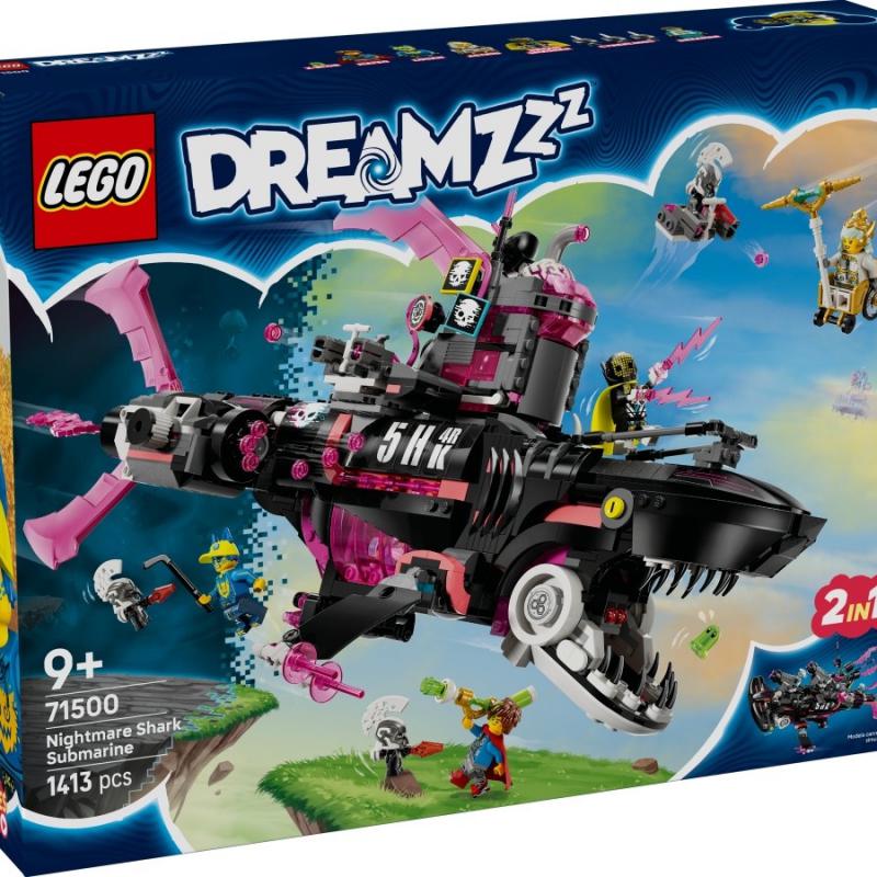 LEGO® DREAMZzz™ - Rémálom cápa-tengeralattjáró | #71500