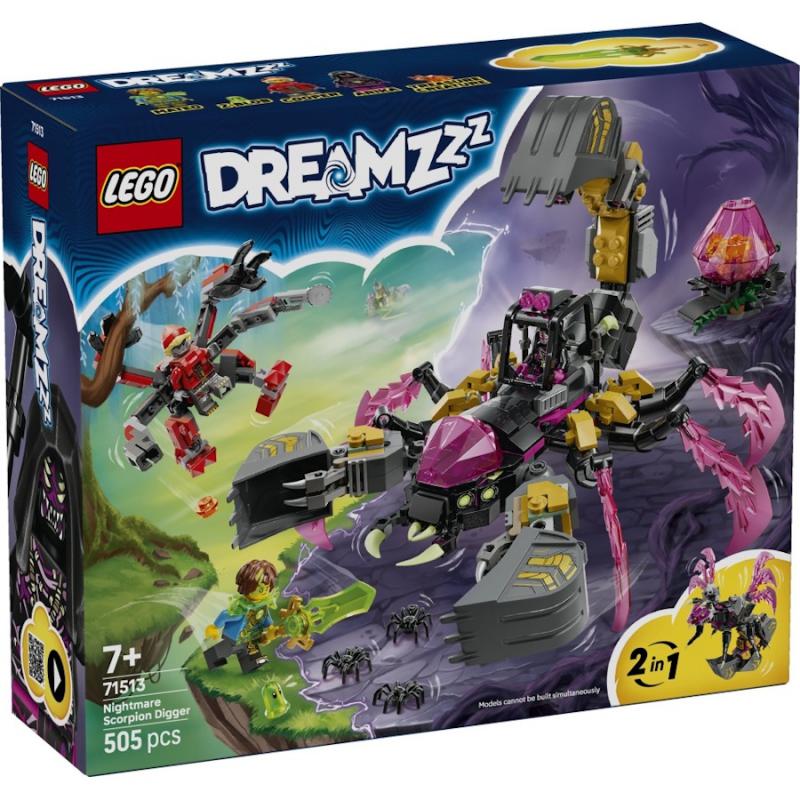 LEGO® DREAMZzz™ - Rémálom skorpiómarkoló | #71513