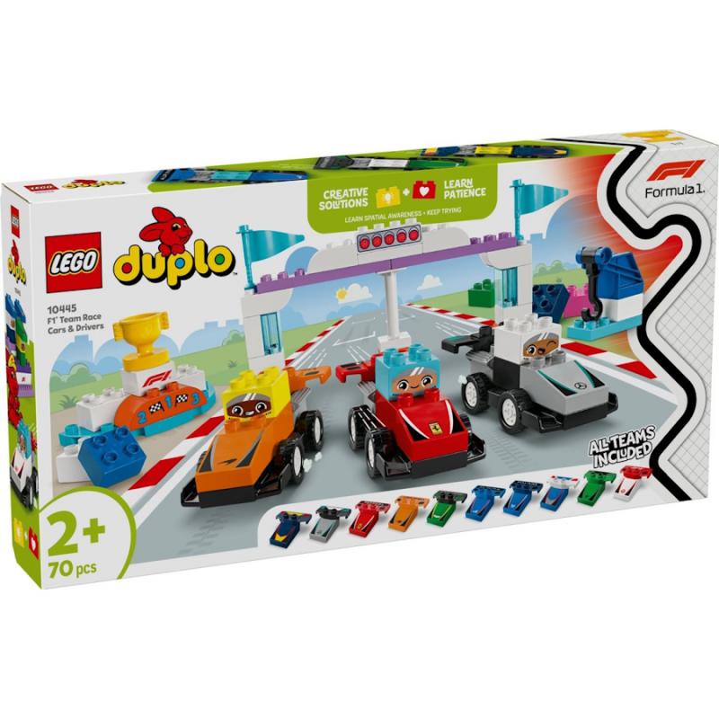 LEGO® DUPLO® - F1® versenyautók és pilóták | #10445