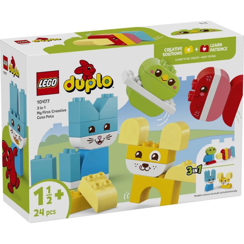 LEGO® DUPLO® - Kreatív és aranyos, 3 az 1-ben házi kedvencek | #10477