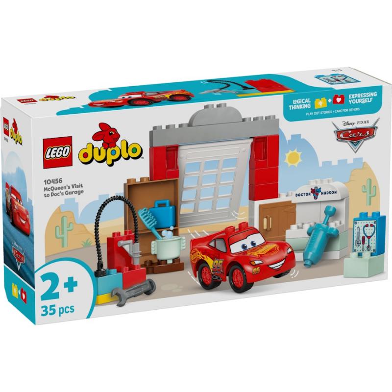 LEGO® DUPLO® - McQueen látogatása Doki garázsában | #10456