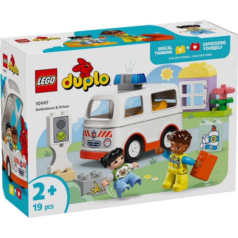 LEGO® DUPLO® - Mentőautó és mentősofőr | #10447