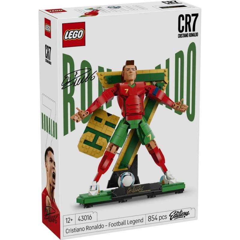 LEGO® Editions - Cristiano Ronaldo – Futball-legenda | #43016