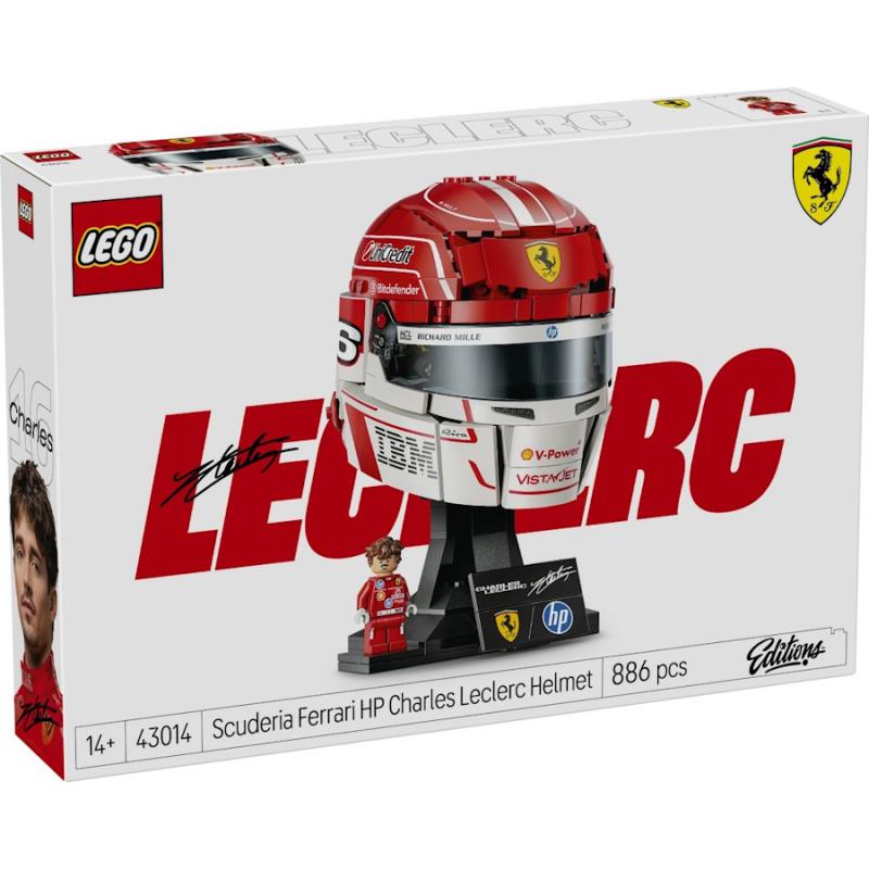 LEGO® Editions - Scuderia Ferrari HP Charles Leclerc sisakja | #43014