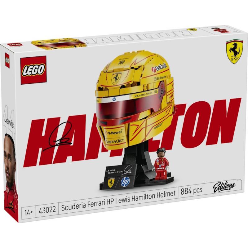 LEGO® Editions - Scuderia Ferrari HP Lewis Hamilton sisakja | #43022