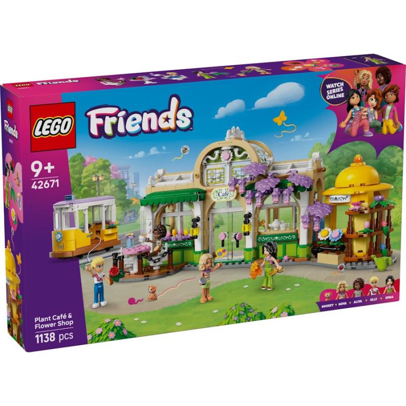 LEGO® Friends - Botanikus kávéház és virágbolt | #42671