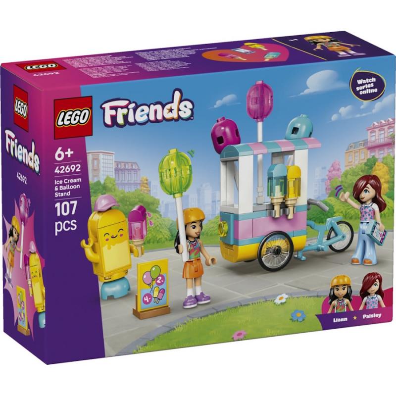 LEGO® Friends - Fagylalt- és léggömbárus | #42692