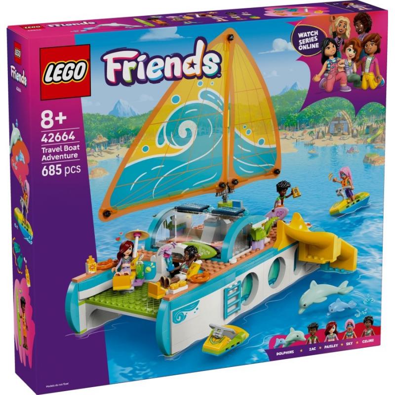 LEGO® Friends - Hajós kirándulás és kaland | #42664