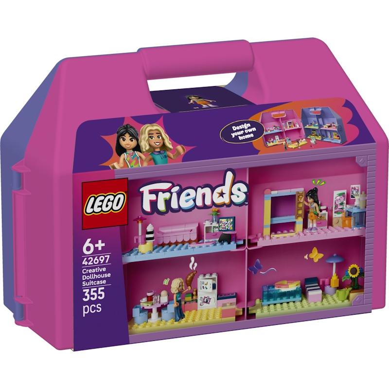 LEGO® Friends - Kreatív, bőröndalakú babaház | #42697