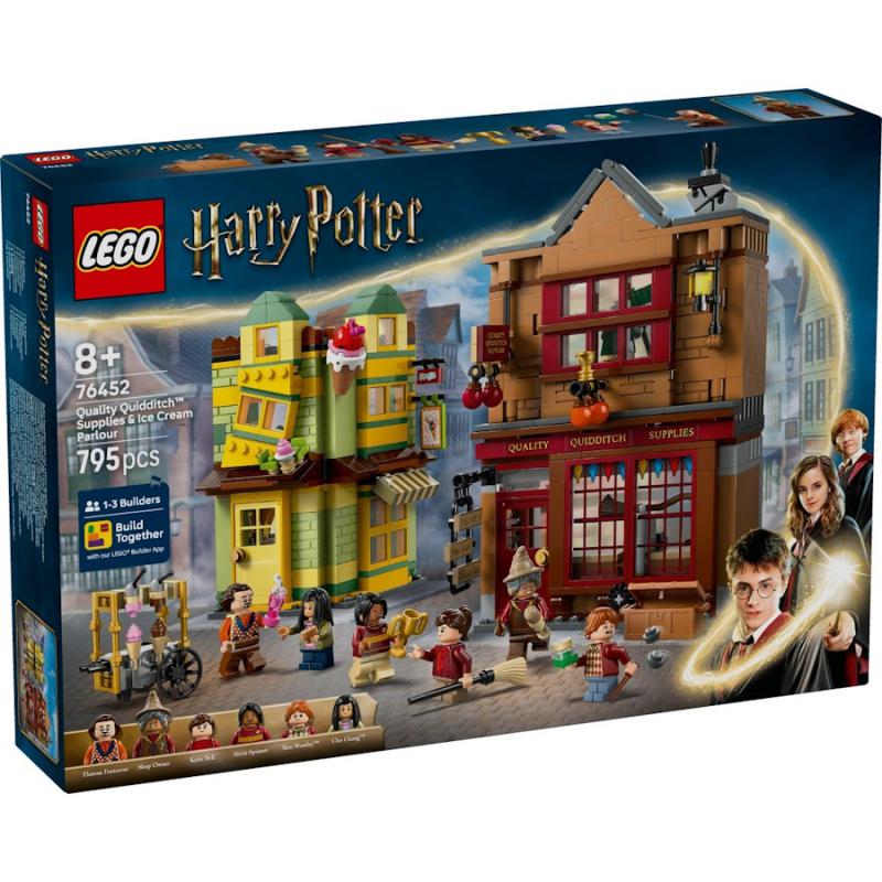 LEGO® Harry Potter™ - Kviddics™ a javából sportszaküzlet és a Fagylaltszalon | #76452