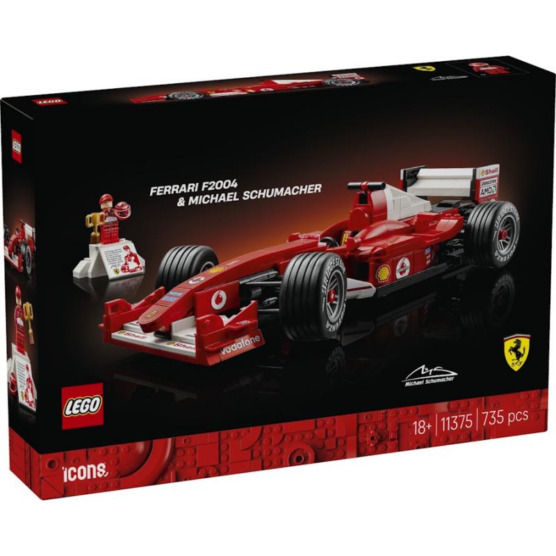 LEGO® Icons - Ferrari F2004 és Michael Schumacher | #11375