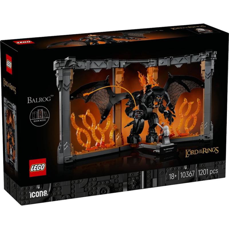 LEGO® Icons - Könyvkuckó: A Gyűrűk Ura: Balrog™ | #10367