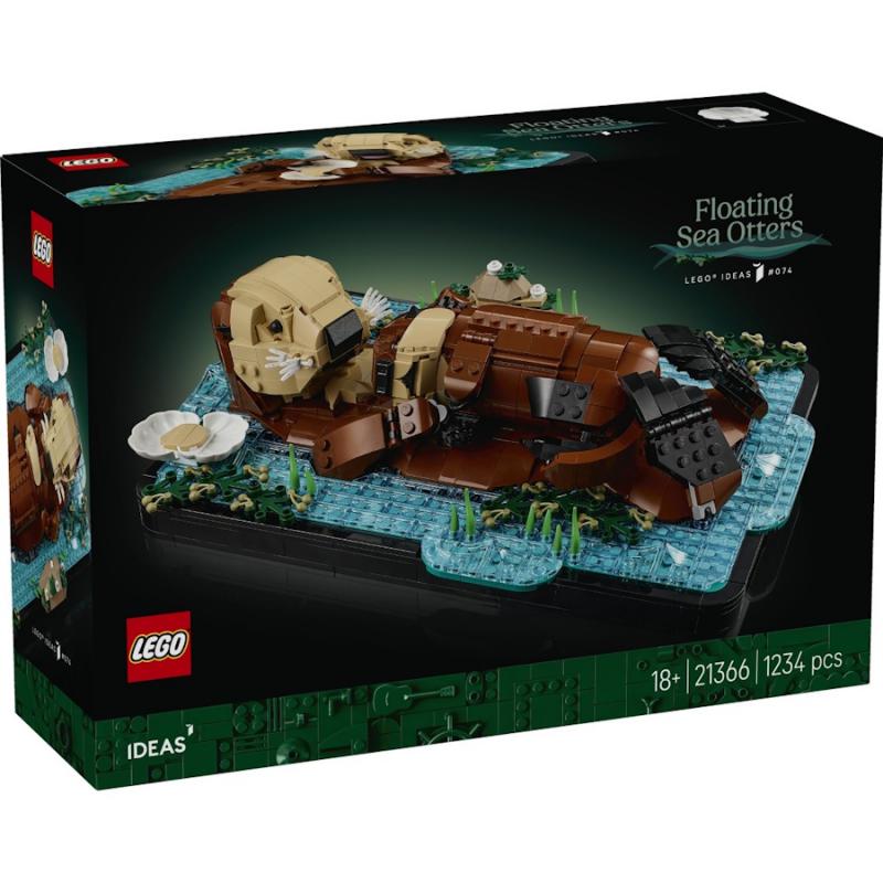 LEGO® Ideas - Úszkáló vidrák | #21366