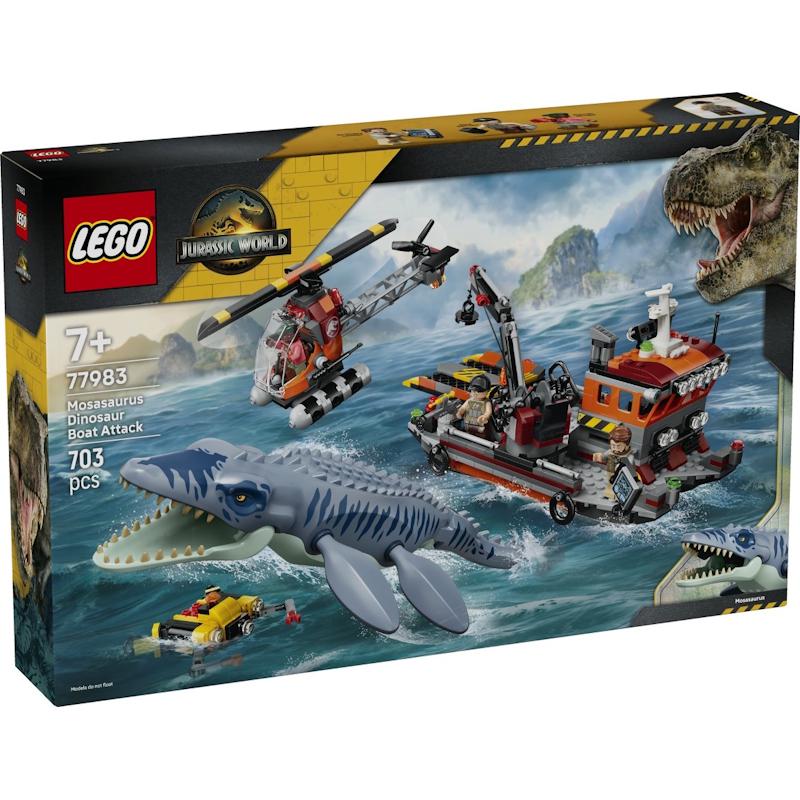 LEGO® Jurassic World™ - A mosasaurus támadása | #77983