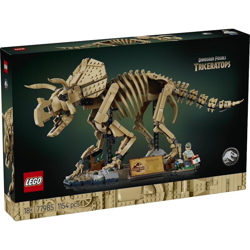 LEGO® Jurassic World™ - Dinoszaurusz maradványok: Triceratops | #77985