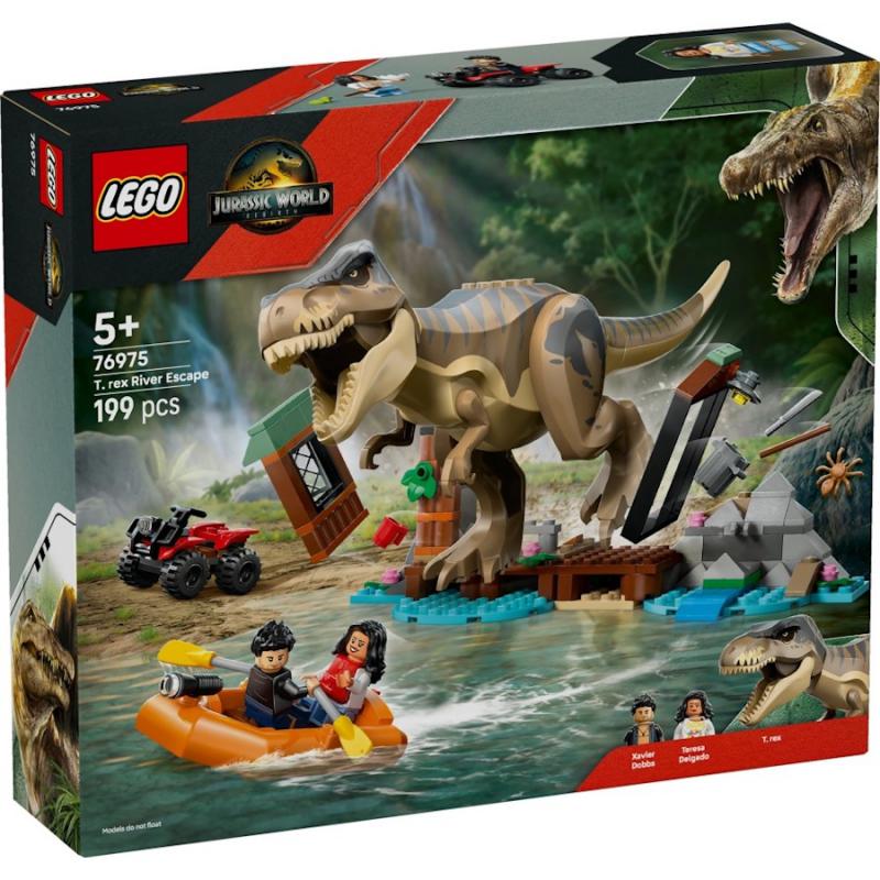 LEGO® Jurassic World™ - Menekülés a folyónál a T-Rex elől | #76975