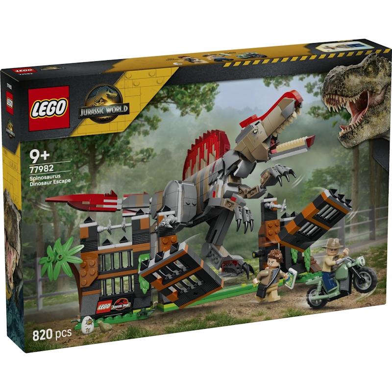 LEGO® Jurassic World™ - Menekülés a spinosaurus elől | #77982