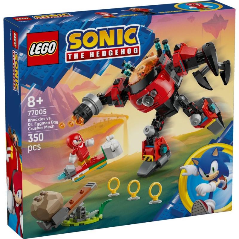 LEGO® LEGO® Sonic the Hedgehog™ - Knuckles vs. Dr. Eggman Egg Crusher robotja | #77005