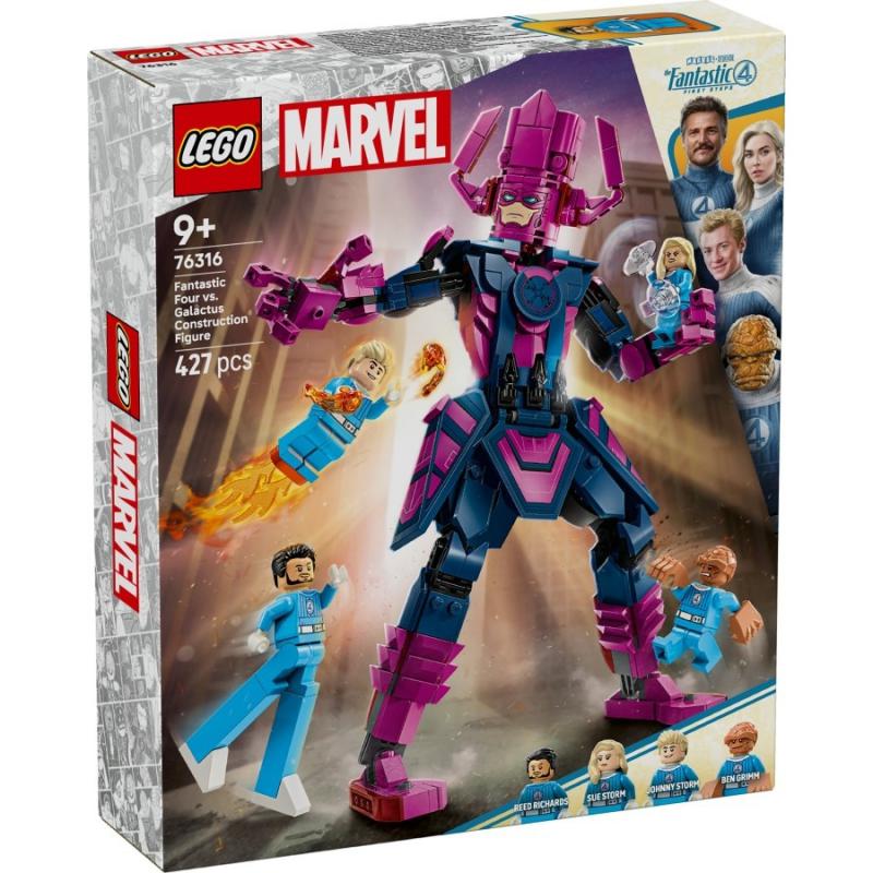 LEGO® Marvel - A Fantasztikus Négyes vs. Galactus építőfigura | #76316
