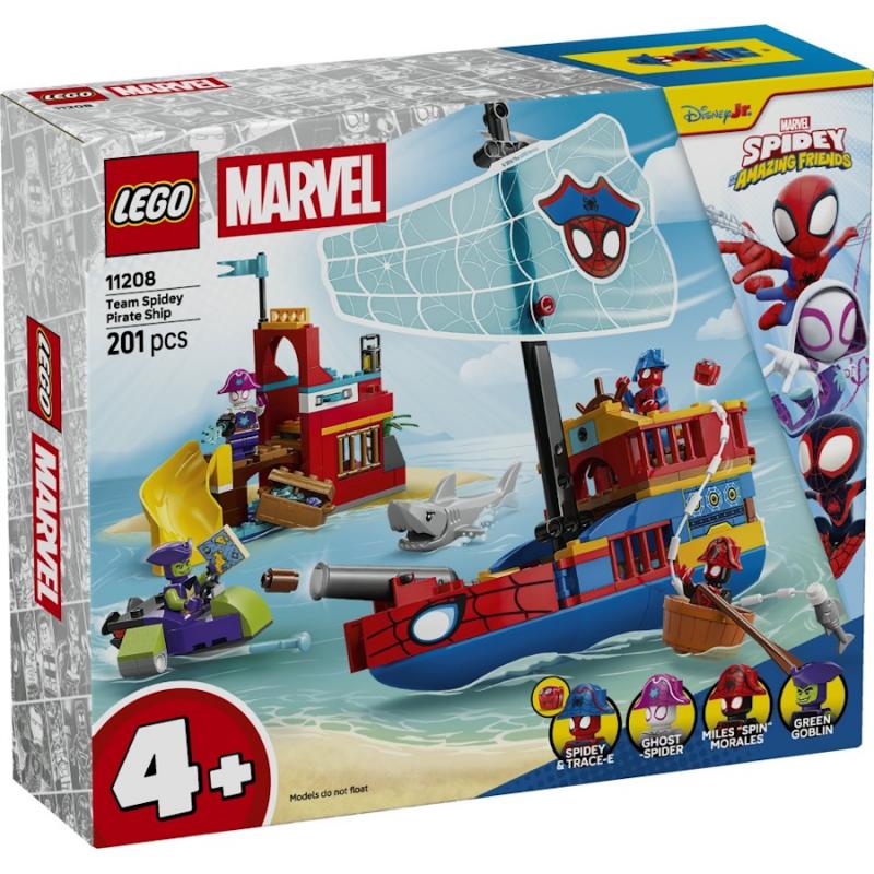 LEGO® Marvel - A pókcsapat kalózhajója | #11208