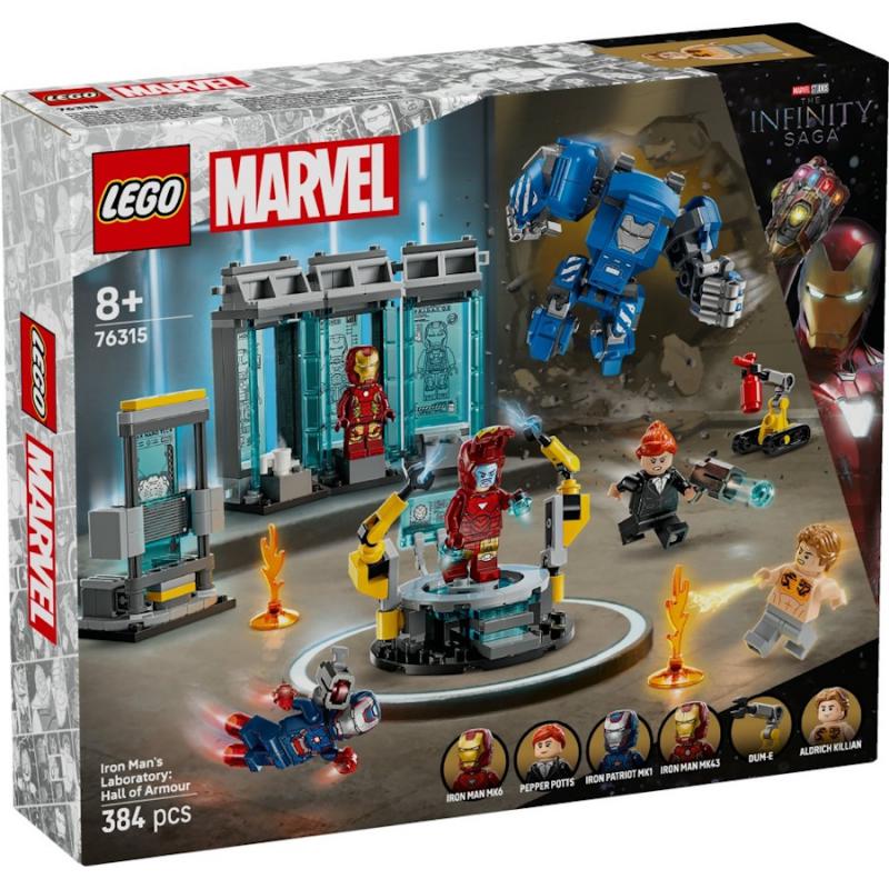 LEGO® Marvel - A Vasember laboratóriuma: páncélcsarnok | #76315