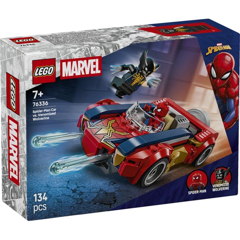LEGO® Marvel - Pókember a venomizált Farkas ellen | #76336