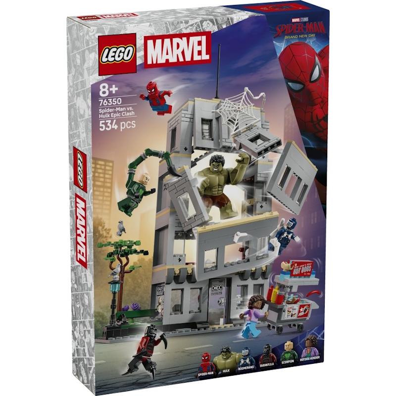 LEGO® Marvel - Pókember és Hulk csatája | #76350