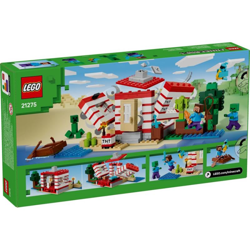 LEGO® Minecraft® - Dinamitház a dzsungelben | #21275