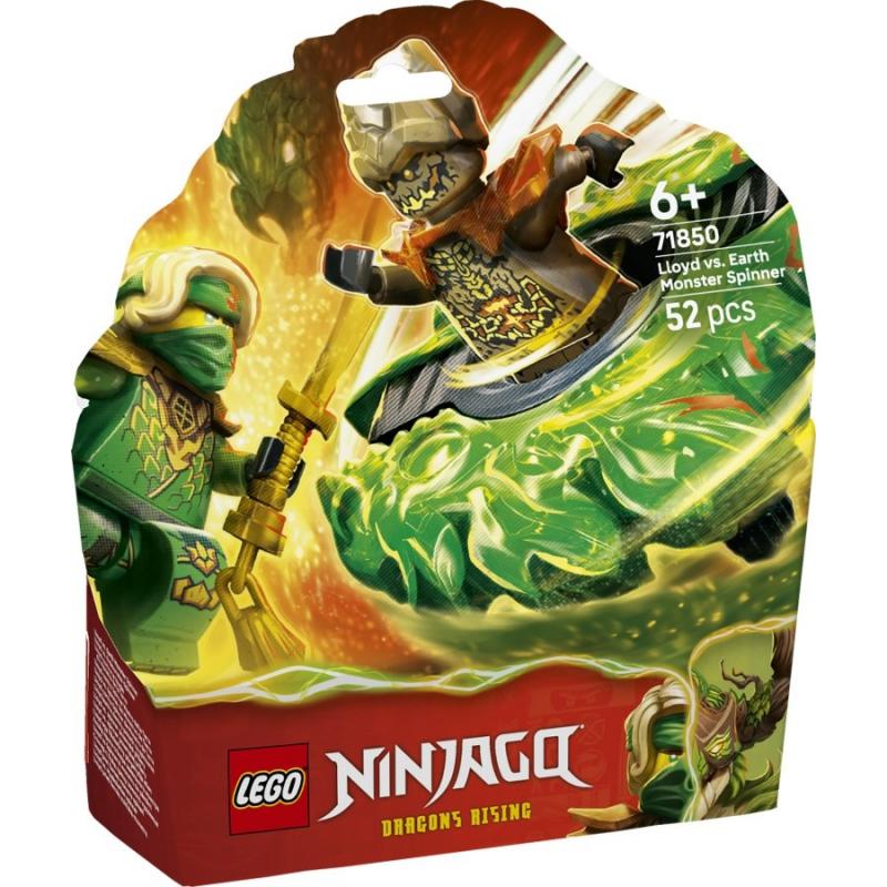 LEGO® NINJAGO® - Lloyd egy földszörny pörgettyűje ellen | #71850