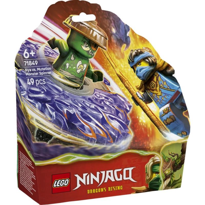 LEGO® NINJAGO® - Nya egy mutáns szörny pörgettyűje ellen | #71849