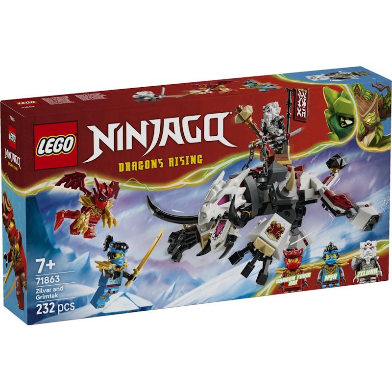 LEGO® NINJAGO® - Zilvar és Grimtak, a sárkányszörny | #71863