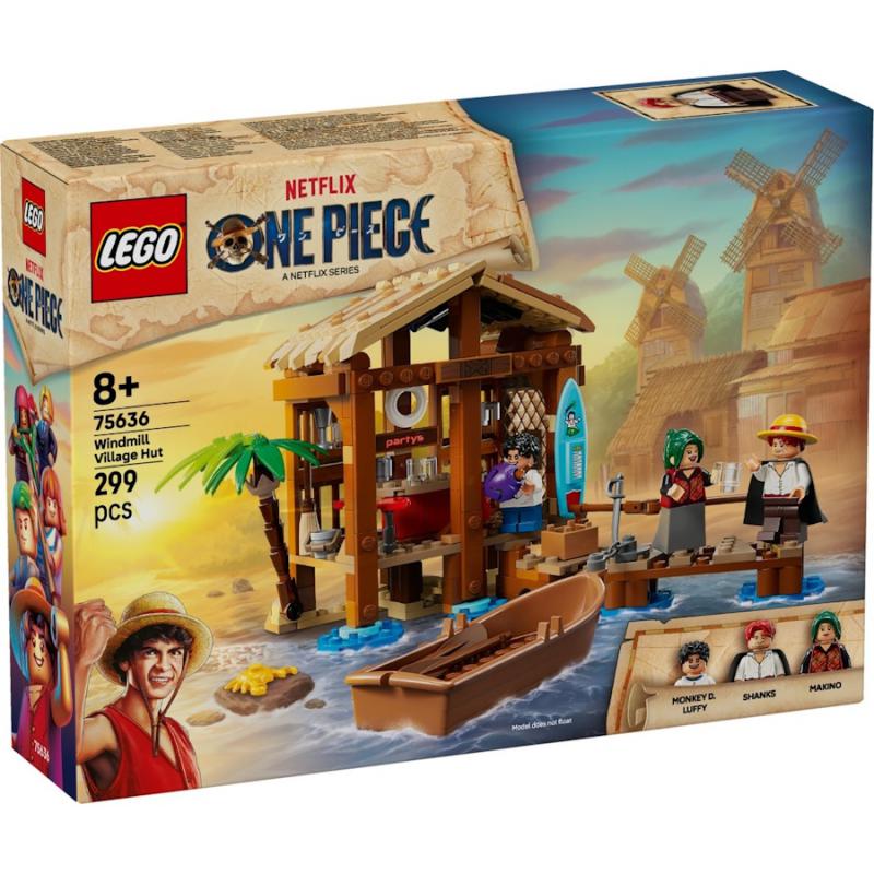 LEGO® One Piece - Kunyhó Szélmalomfaluban | #75636