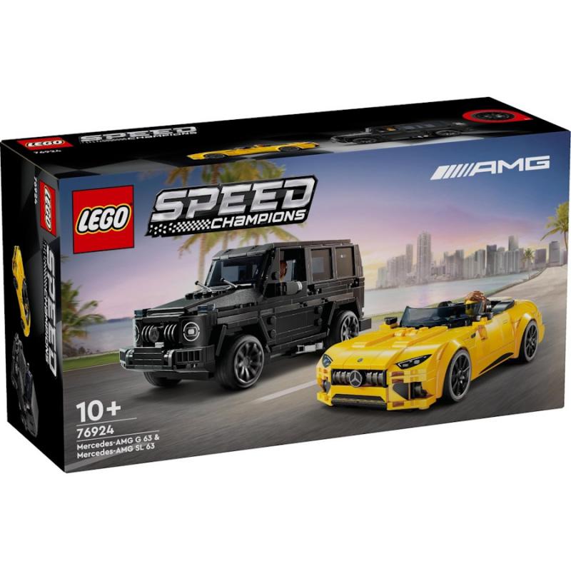 LEGO® Speed Champions - Mercedes-AMG G 63 és Mercedes-AMG SL 63 | #76924
