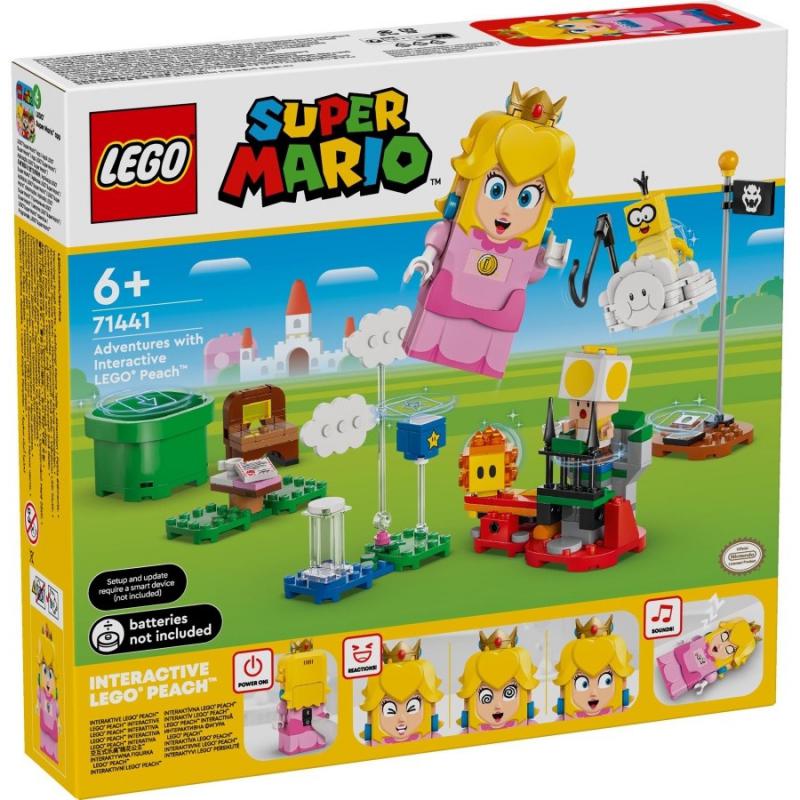 LEGO® Super Mario™ - Kalandok az interaktív LEGO® Peach™ figurával | #71441