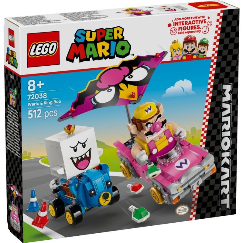 LEGO® Super Mario™ - Mario Kart™ – Wario és King Boo | #72038