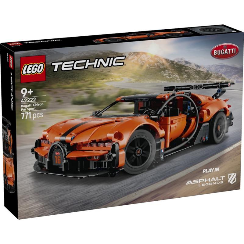 LEGO® Technic - Bugatti Chiron Pur Sport hiperautó | #42222