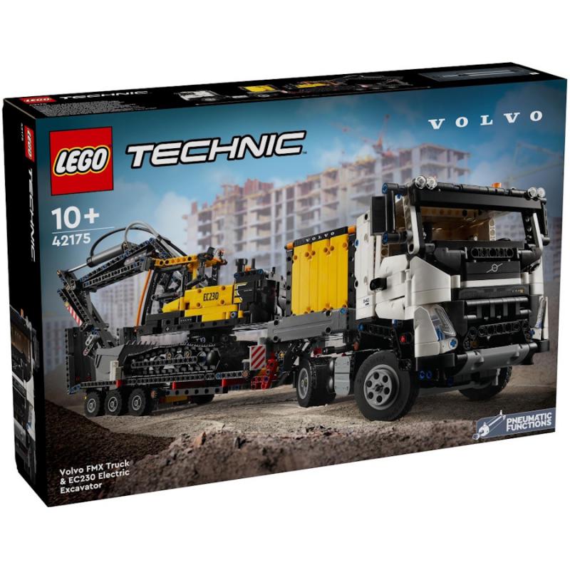 LEGO® Technic - Volvo FMX teherautó és EC230 elektromos markoló | #42175