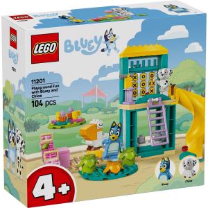 LEGO® Bluey - Bluey és Kloé vidám kalandjai a játszótéren | #11201