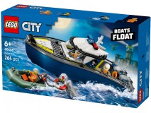 LEGO City | Üldözés rendőrségi csónakkal (60456)