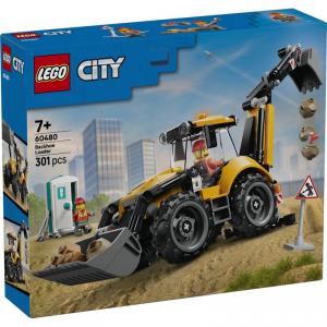 LEGO® City - Sárga árokásó-rakodó | #60480