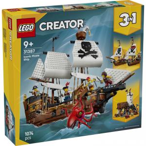 LEGO® Creator 3-in-1 - Ikonikus kalózhajó | #31387